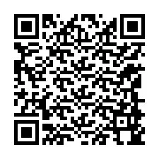 QR-код для номера телефона +12148944152