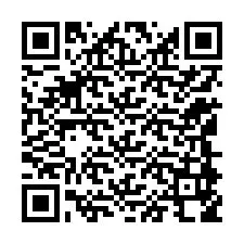 QR-код для номера телефона +12148958056