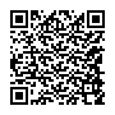 QR-код для номера телефона +12148958976