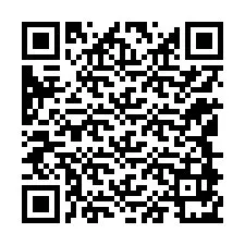 QR-код для номера телефона +12148971062