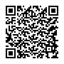 QR Code สำหรับหมายเลขโทรศัพท์ +12148974268