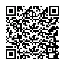 QR-code voor telefoonnummer +12148980244