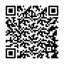 Código QR para número de teléfono +12148986690