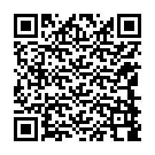 Código QR para número de teléfono +12148988202