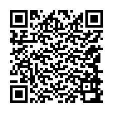 Kode QR untuk nomor Telepon +12148992936