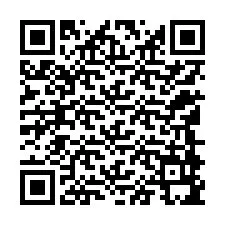 Código QR para número de teléfono +12148995458