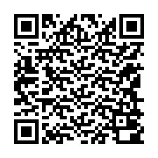 Código QR para número de teléfono +12149000272