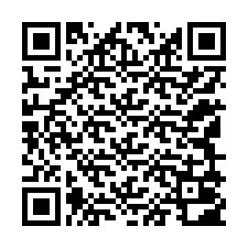 QR-koodi puhelinnumerolle +12149002034