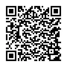 QR-koodi puhelinnumerolle +12149002286