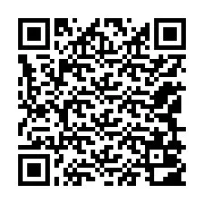 QR-koodi puhelinnumerolle +12149002537