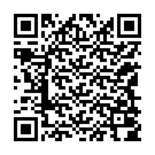 Código QR para número de teléfono +12149004364