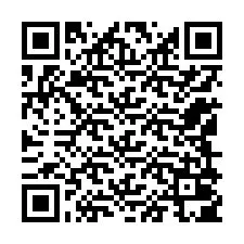 Código QR para número de telefone +12149005297