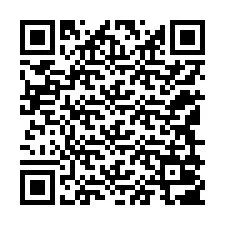 QR-код для номера телефона +12149007474