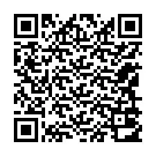 Código QR para número de teléfono +12149012877