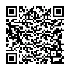 QR-code voor telefoonnummer +12149013762