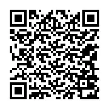 Código QR para número de telefone +12149022973