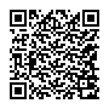 QR-код для номера телефона +12149022976