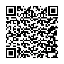 Código QR para número de teléfono +12149034279