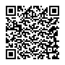 QR-Code für Telefonnummer +12149126116