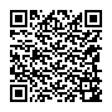 Codice QR per il numero di telefono +12149142642