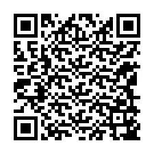 Código QR para número de telefone +12149147362