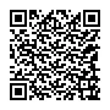 QR-код для номера телефона +12149167184