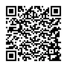 QR kód a telefonszámhoz +12149183782