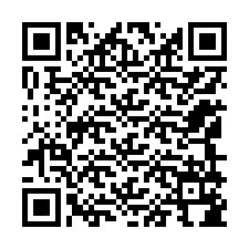 QR-код для номера телефона +12149184607