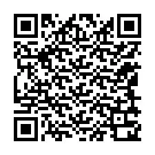 Código QR para número de teléfono +12149320086