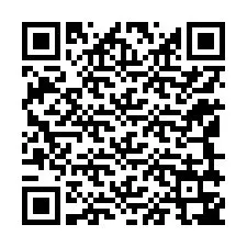 QR-koodi puhelinnumerolle +12149347402