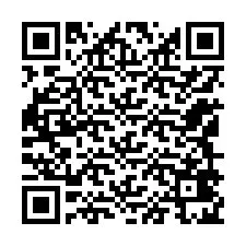 QR-код для номера телефона +12149425967