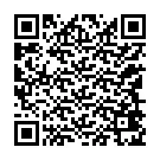 Código QR para número de telefone +12149425968