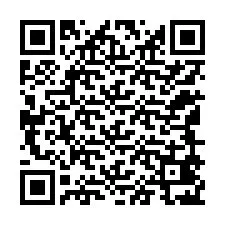 QR-koodi puhelinnumerolle +12149427084