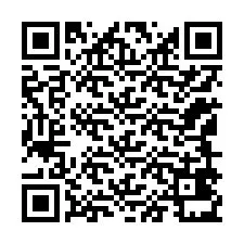 QR-koodi puhelinnumerolle +12149431885