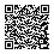 QR Code สำหรับหมายเลขโทรศัพท์ +12149432620