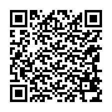 Código QR para número de telefone +12149434542