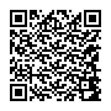 Código QR para número de teléfono +12149482872