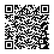 Código QR para número de teléfono +12149482875