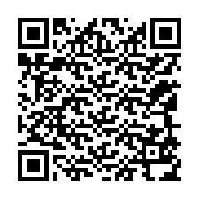 Código QR para número de teléfono +12149534109