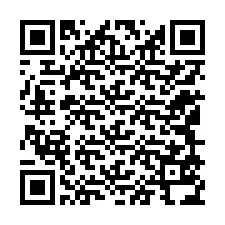 QR Code สำหรับหมายเลขโทรศัพท์ +12149534136