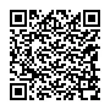 Codice QR per il numero di telefono +12149538242