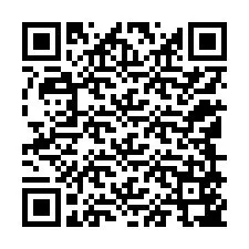 QR Code สำหรับหมายเลขโทรศัพท์ +12149547298