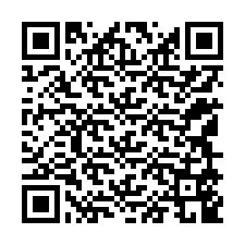 Código QR para número de teléfono +12149549070