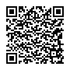 QR-Code für Telefonnummer +12149575412