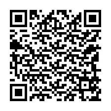 QR-код для номера телефона +12149575414