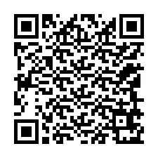 Kode QR untuk nomor Telepon +12149671419