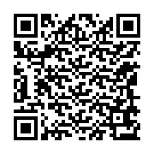Kode QR untuk nomor Telepon +12149673156