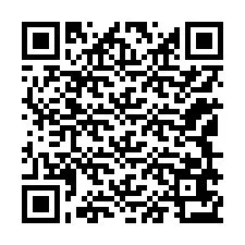 QR-код для номера телефона +12149673325