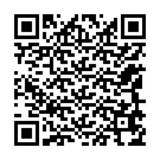 Codice QR per il numero di telefono +12149674107