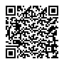 QR-koodi puhelinnumerolle +12149674809